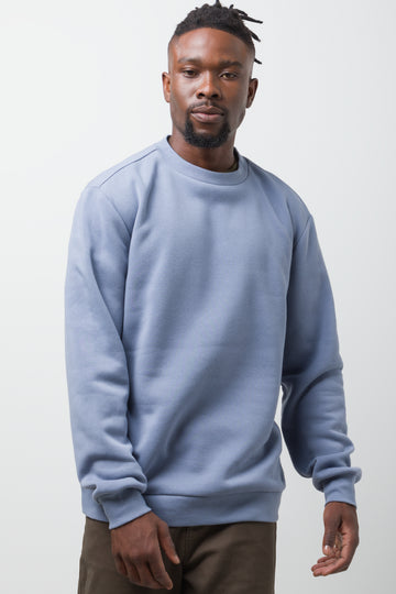 Crew Neck Tracktop Blue
