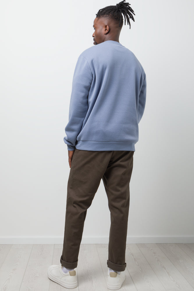 Crew Neck Tracktop Blue (2)