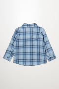 Flannel Shirt Blue And Navy (2)