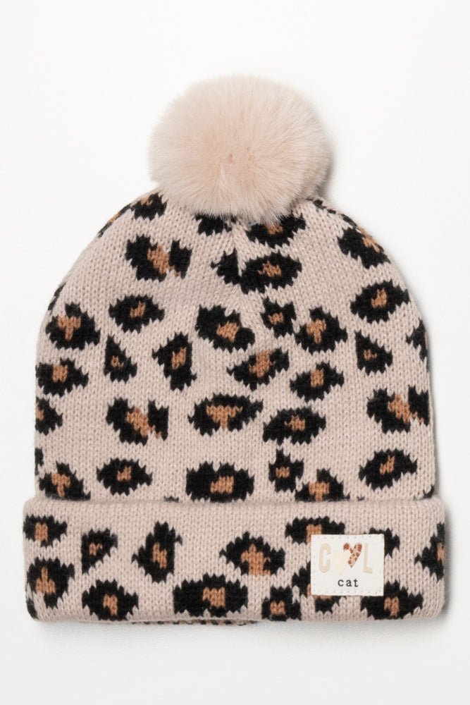 Animal Beanie Natural