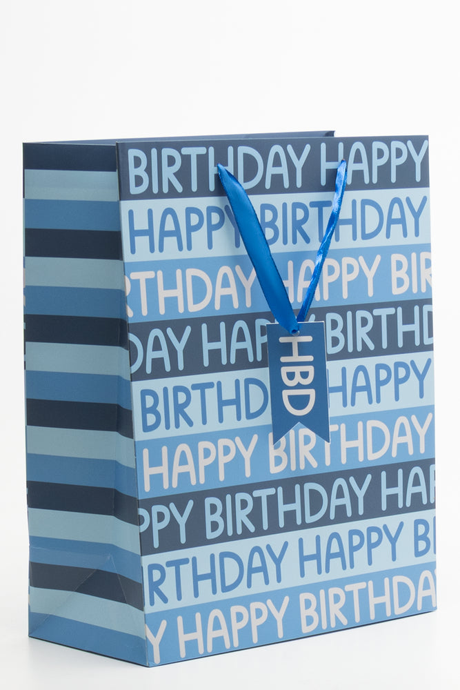 Happy Birthday Gift Bag Blue (1)