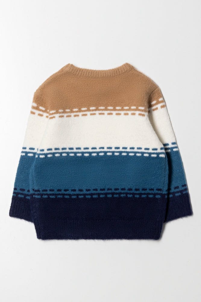Crew Neck Jersey Navy (3)