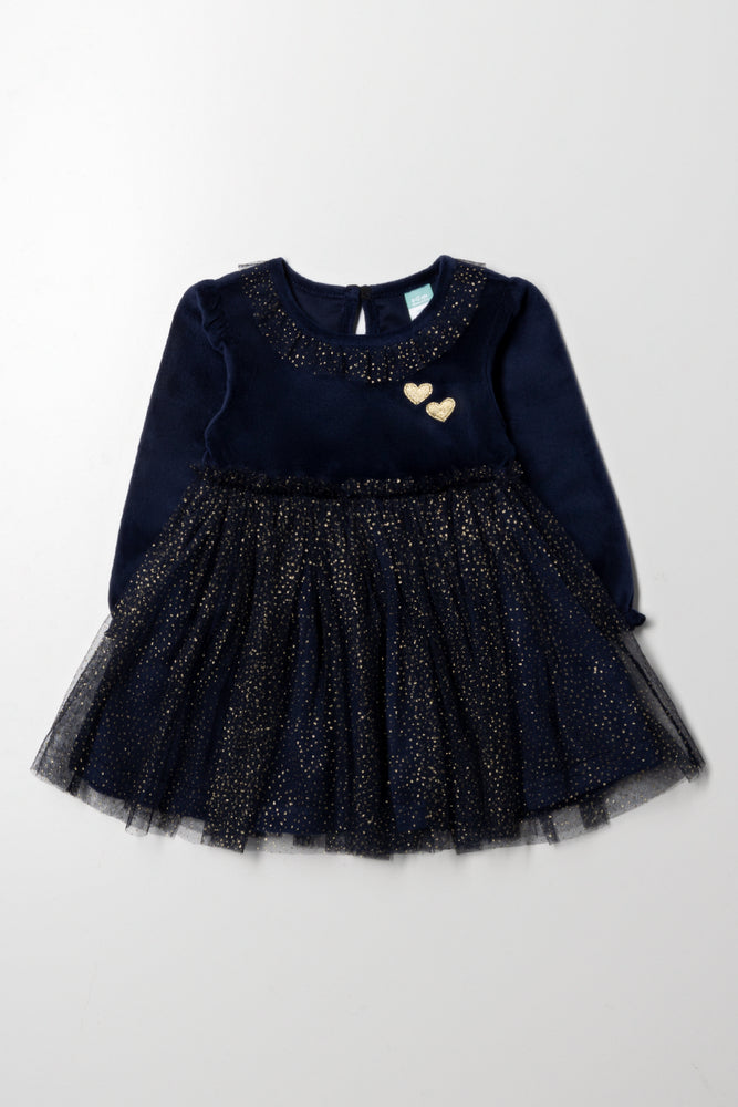Long Sleeve Dress Navy
