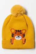 Tiger Beanie Yellow