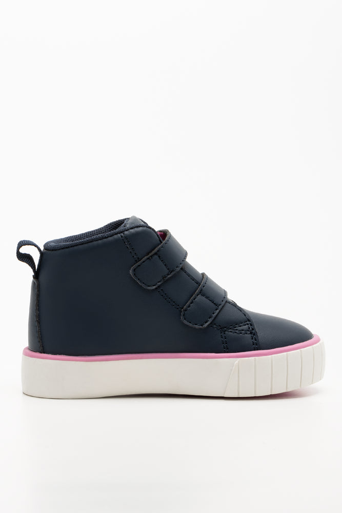 High Top Sneakers Navy