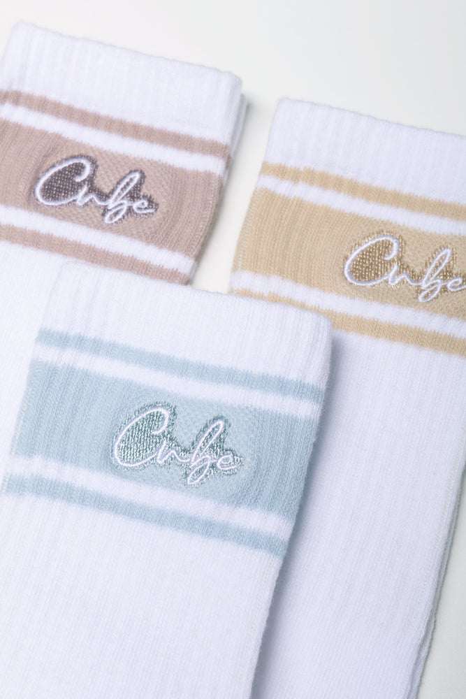 3 Pack Anklet Socks Multi (1)
