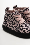 Leopard Print Hightop Sneaker Pink (3)