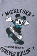 Mickey Mouse Long Sleeve Pyjamas Grey (1)