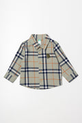 Check Long Sleeve Shirt Green