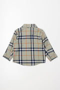 Check Long Sleeve Shirt Green (2)