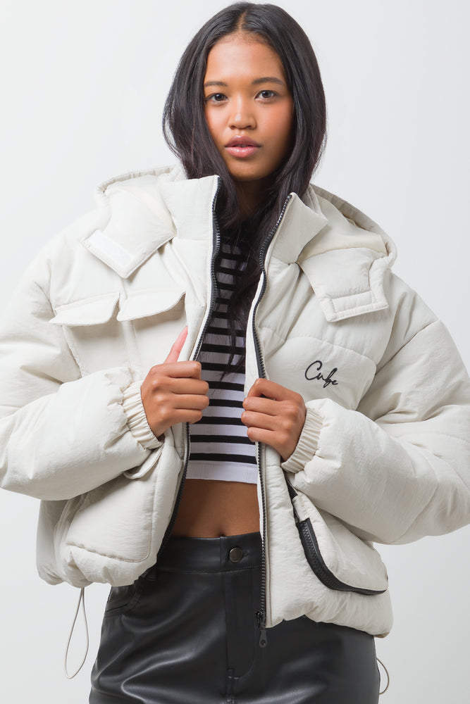 Puffer Jacket Cream