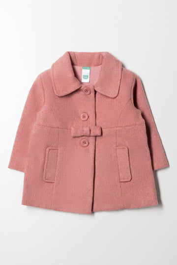 Melton Coat Pink