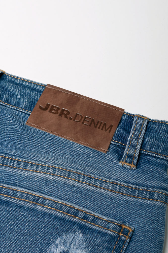 Rip And Repair Denim Jeans Blue (2)