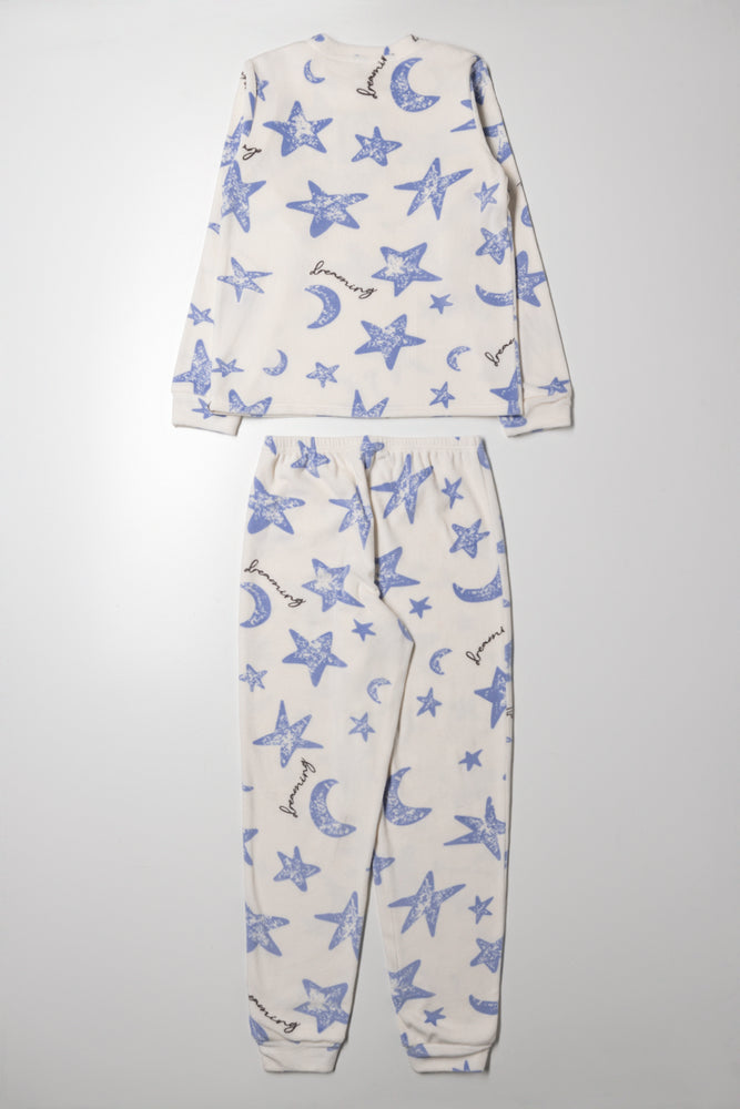 Cozy Club Pyjama Set Cream (3)