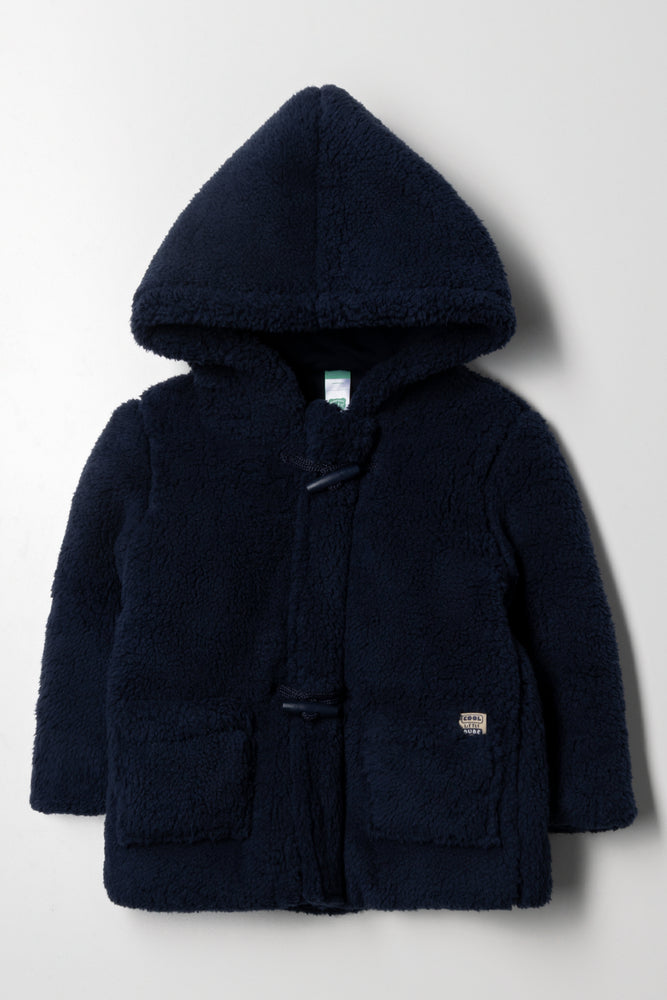 Sherpa Fleece Jacket Navy