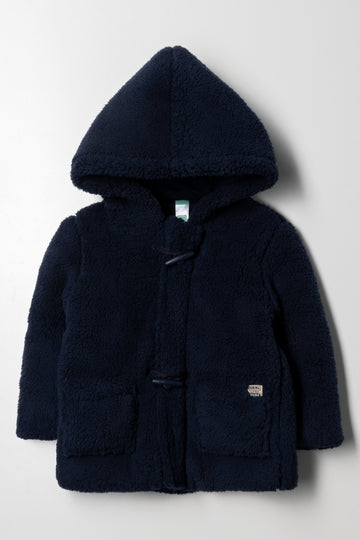 Sherpa Fleece Jacket Navy