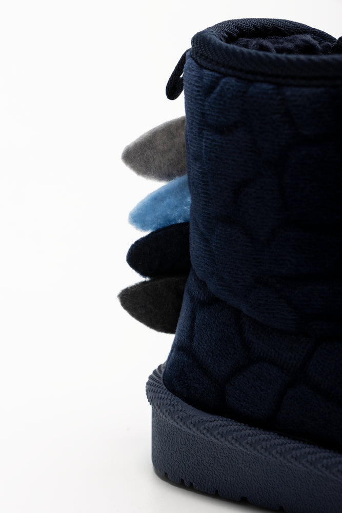 Dinosaur Scale Boots Navy (3)