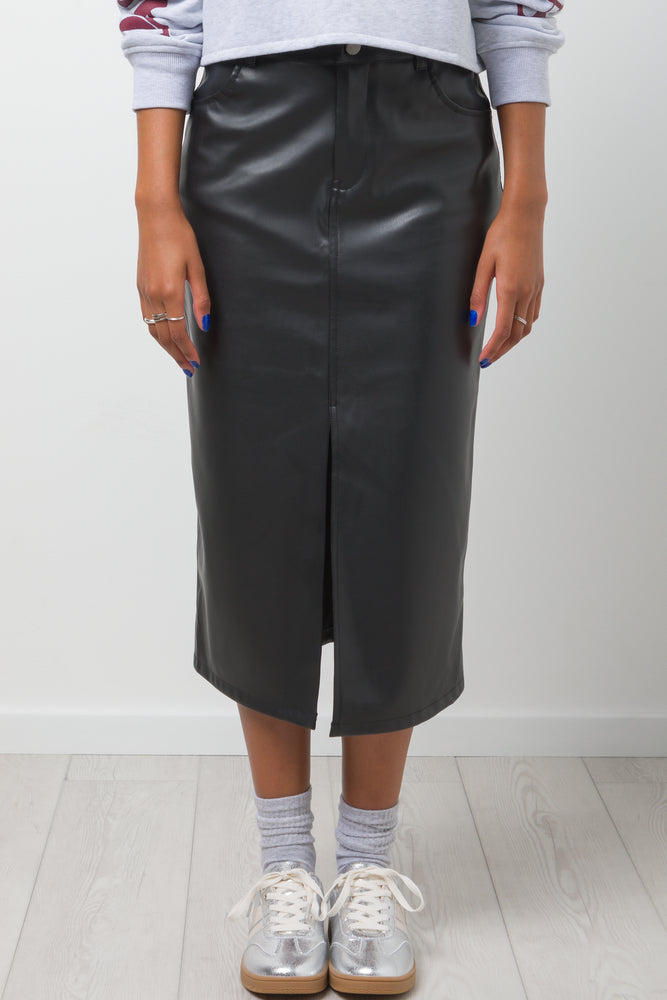 Midi Skirt Black (1)