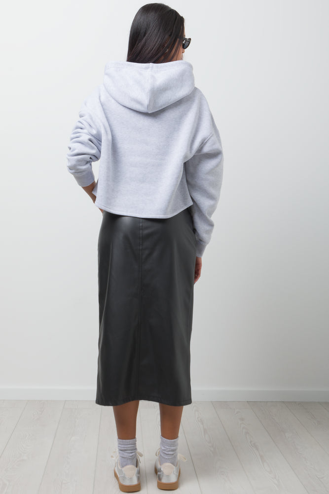 Midi Skirt Black (3)