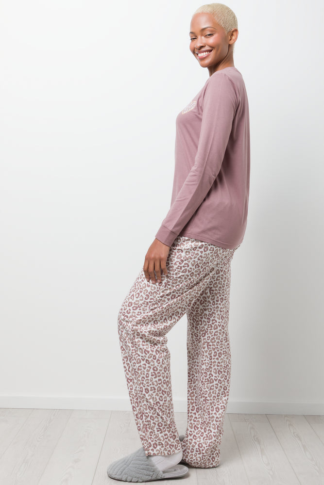 Animal Heart Pyjamas Pink (1)