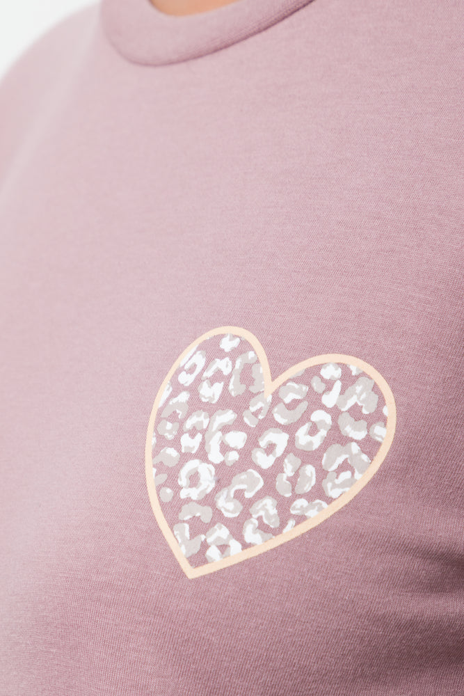 Animal Heart Pyjamas Pink (3)