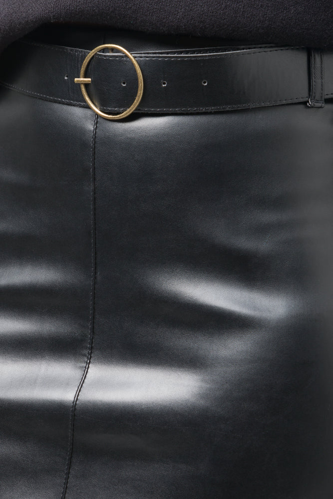 A-Line Skirt Black (4)