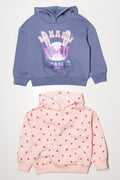 2 Pack Tracktops Blue And Pink