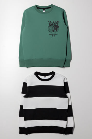 2 Pack Tracktops Green