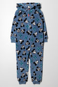 Mickey Mouse Fleece Onesie Blue