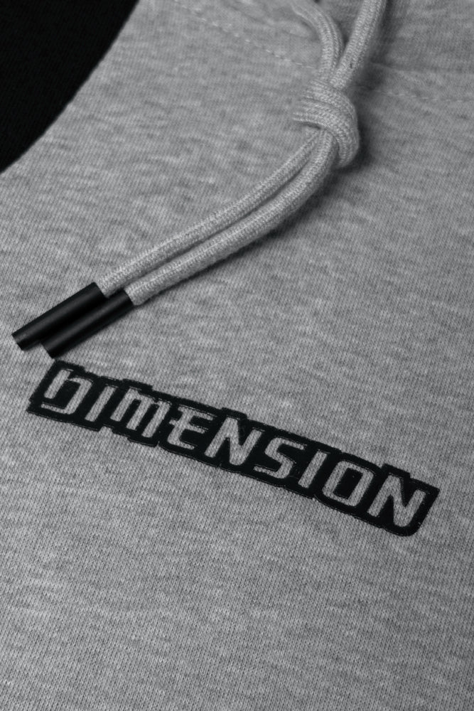Colourblock Hoodie Grey (1)