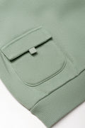 Hooded Cargo Tracksuit Light Green (1)