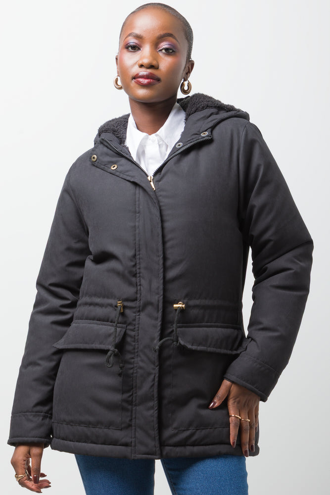 Parka Jacket Black