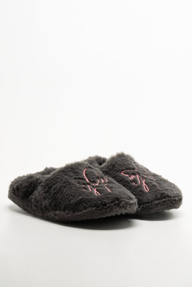 Beautiful Slippers Grey