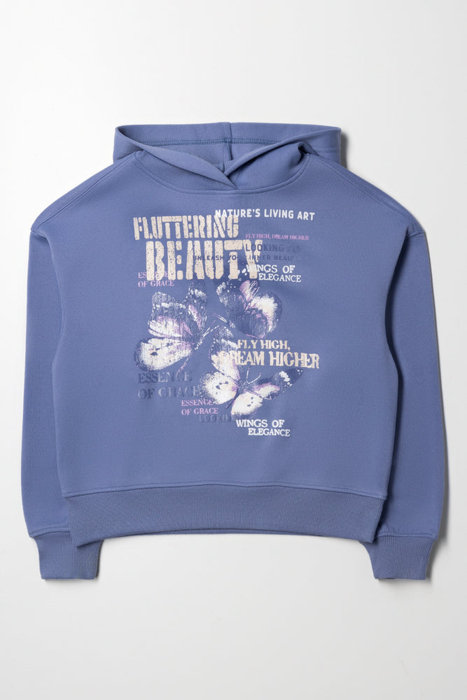Butterfly Hooded Tracktop Blue