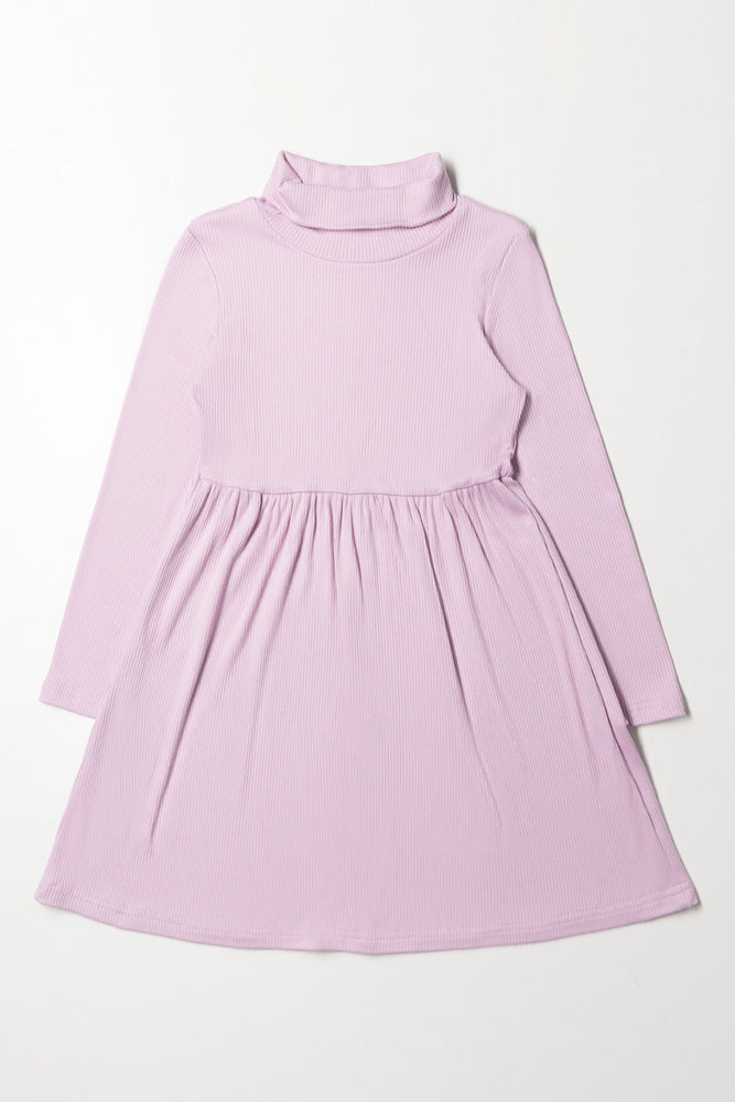 Mesh Dress Set Lilac (5)