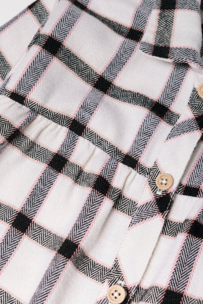 Check Shirt Dress Multi (1)