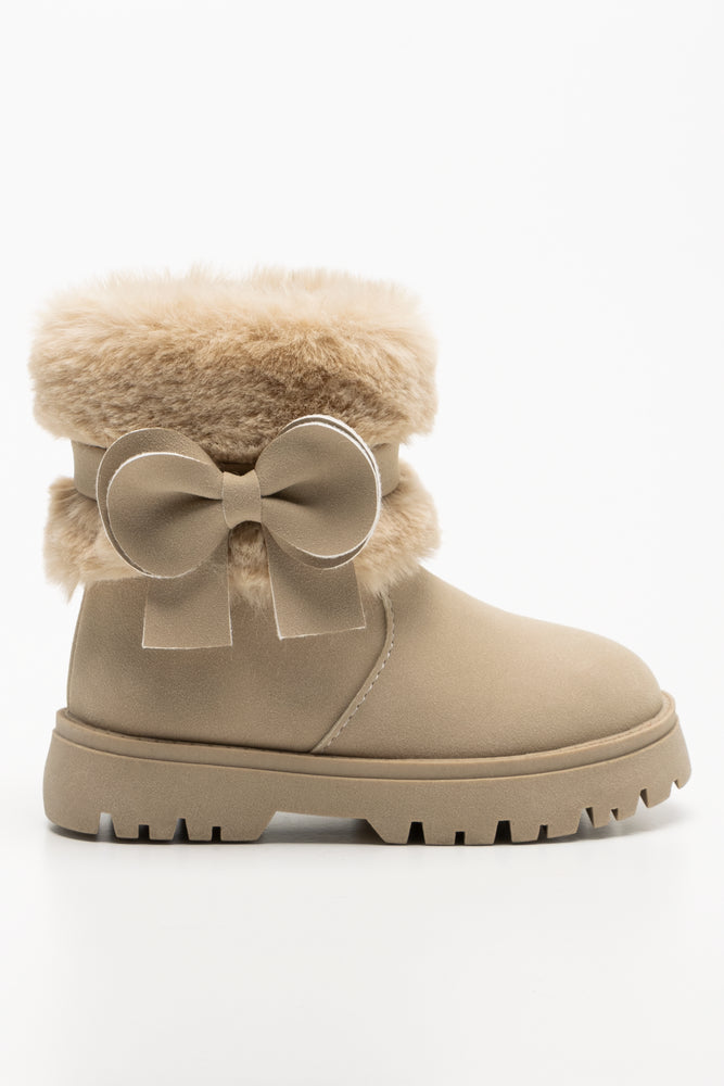 Fur Boots Cream