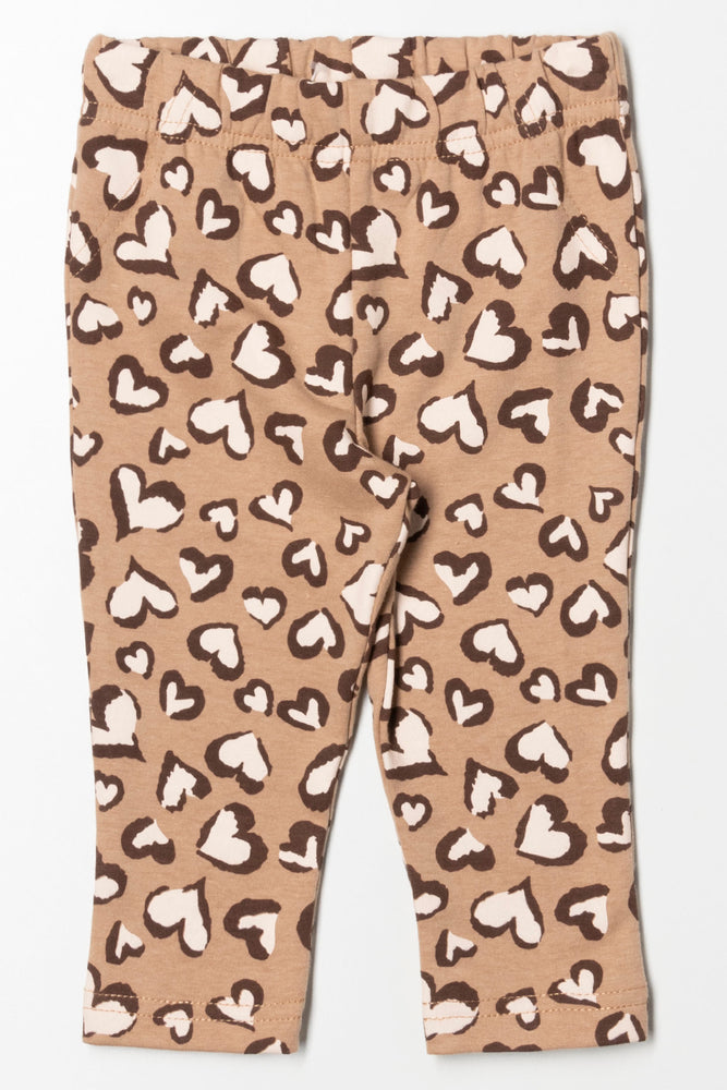 Fleece Leggings Natural
