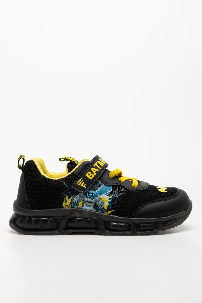Batman Light Up Trainer Black (1)