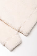 Fleece Hoodie Cream (2)