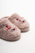 Bow Slippers Pink (2)