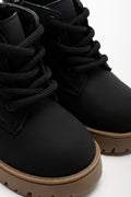 Flower Boots Black (2)