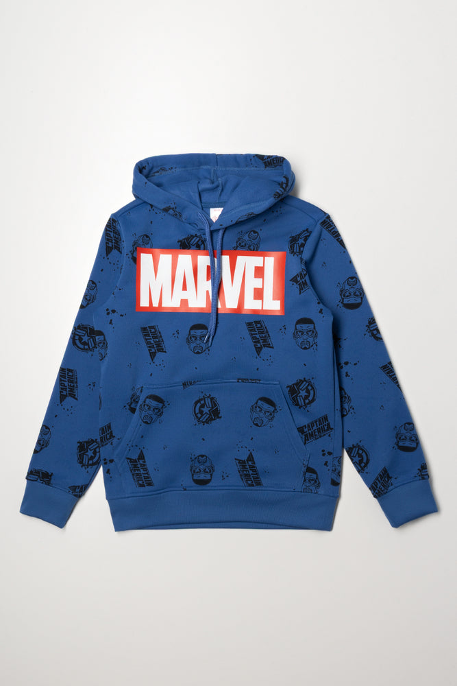 Marvel Hoodie Blue