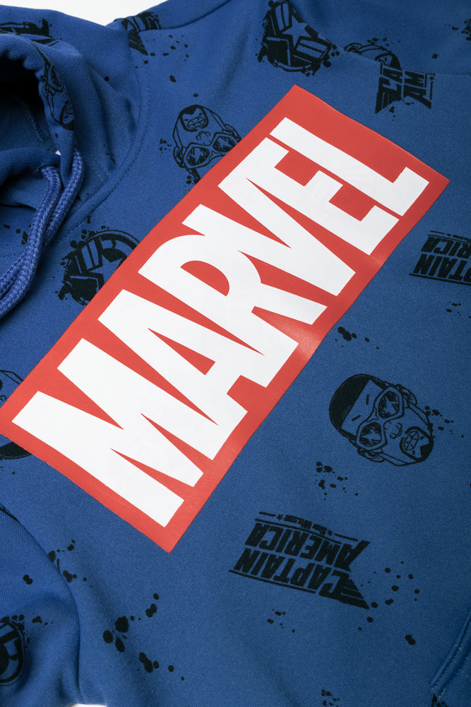 Marvel Hoodie Blue
