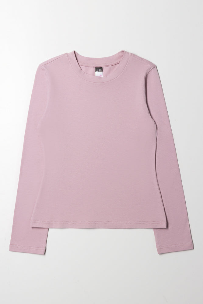 Long Sleeve T-Shirt Pink