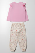 Bunny Pyjamas Set Pink (3)