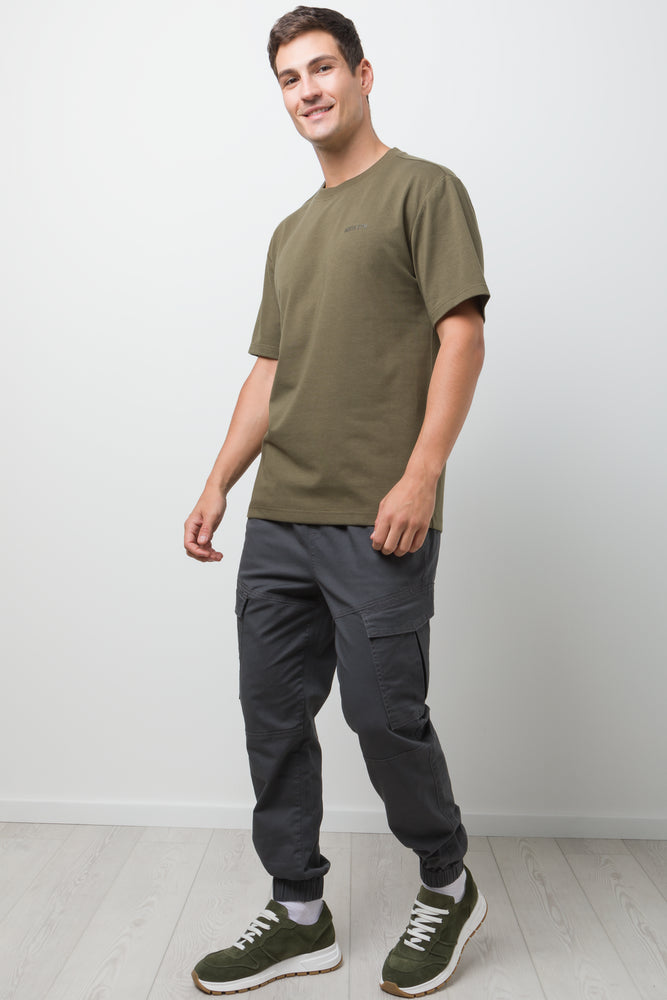 Cargo Jogger Pants Dark Grey (2)