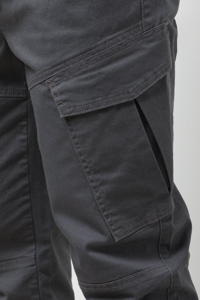 Cargo Jogger Pants Dark Grey (4)