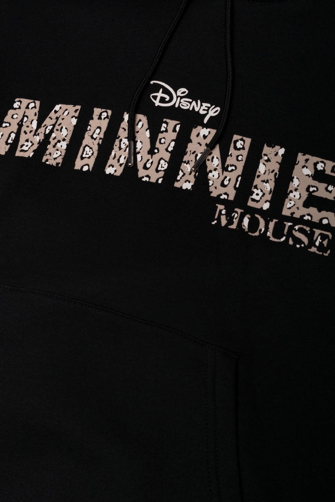 Minnie Mouse Hoodie  Black