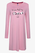 Long Sleeve Sleepshirt Pink